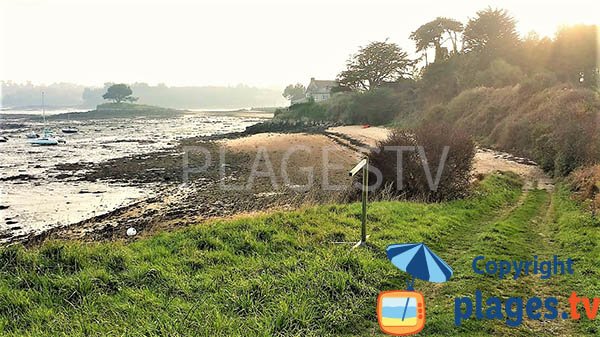 Plage de Beg Mélard à Lanmodez - Bretagne